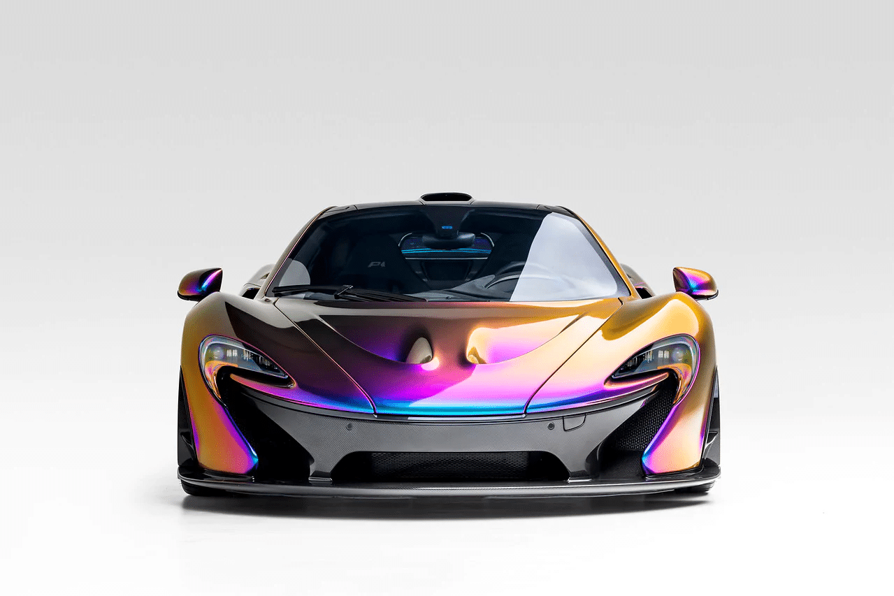 Dominion auto restyling Color Change WRaps front mclaren