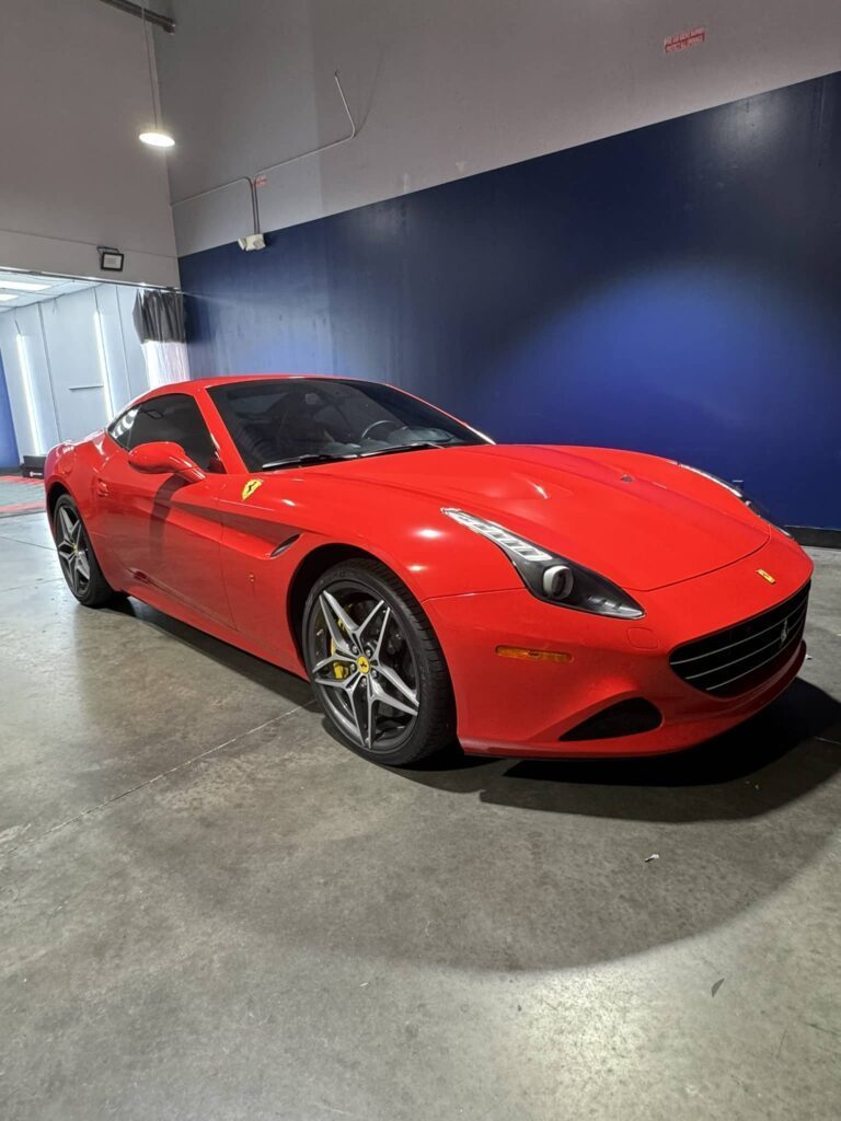 Ferrari California Red Gloss Wrap