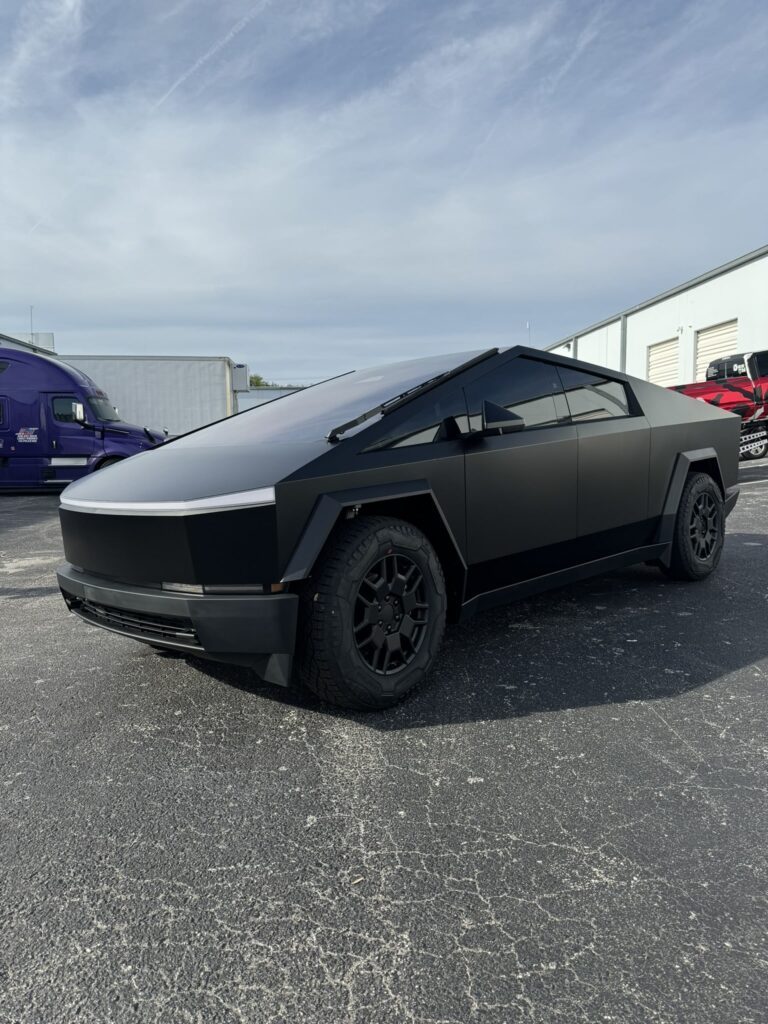 Cybertruck-PPF-Matte Black-Orlando