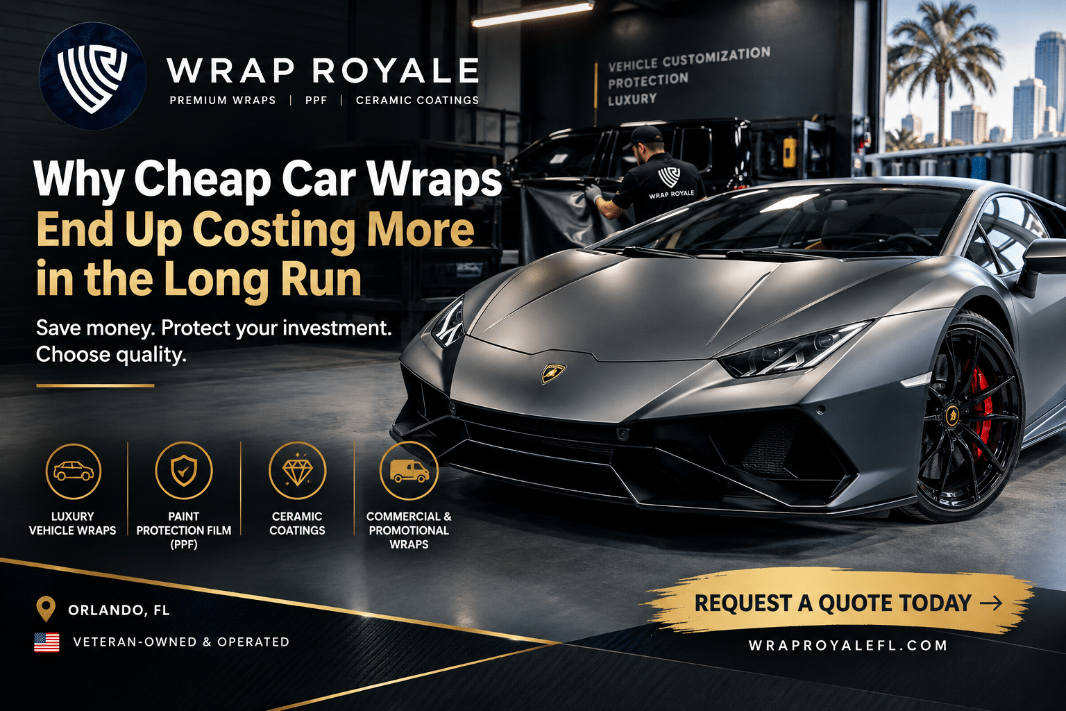 Cheap Car Wraps vs. Professional Car Wrap Installation